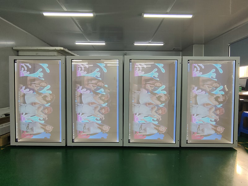 自由贸易实验区｜LCD嵌入式透明柜(图3)
