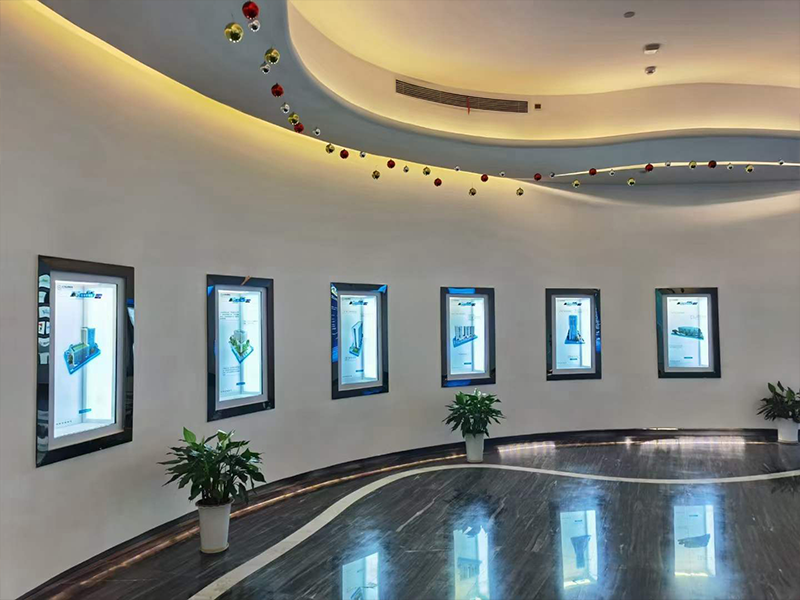 企业展厅｜LCD嵌入式透明柜(图1)