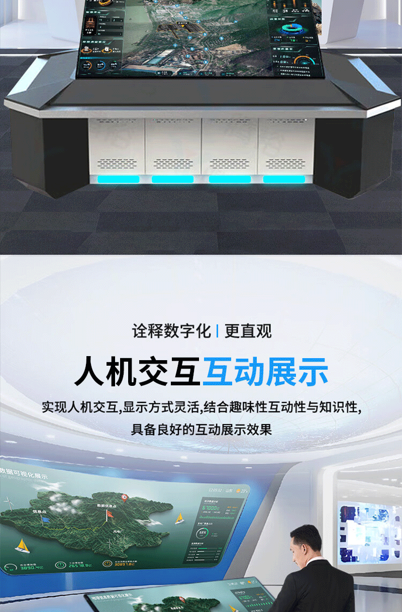 触摸升降电子沙盘(图10)