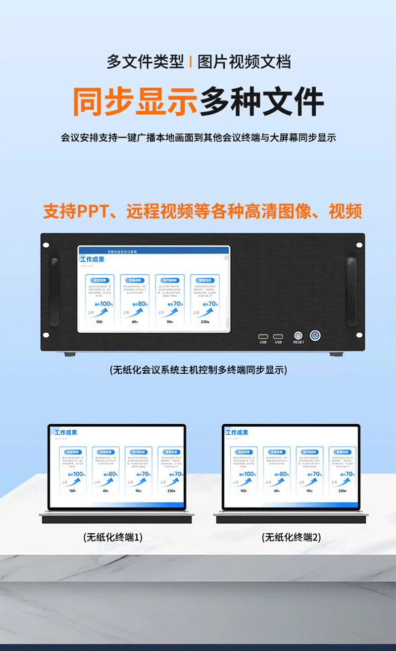 升降式无纸化会议终端(图12)