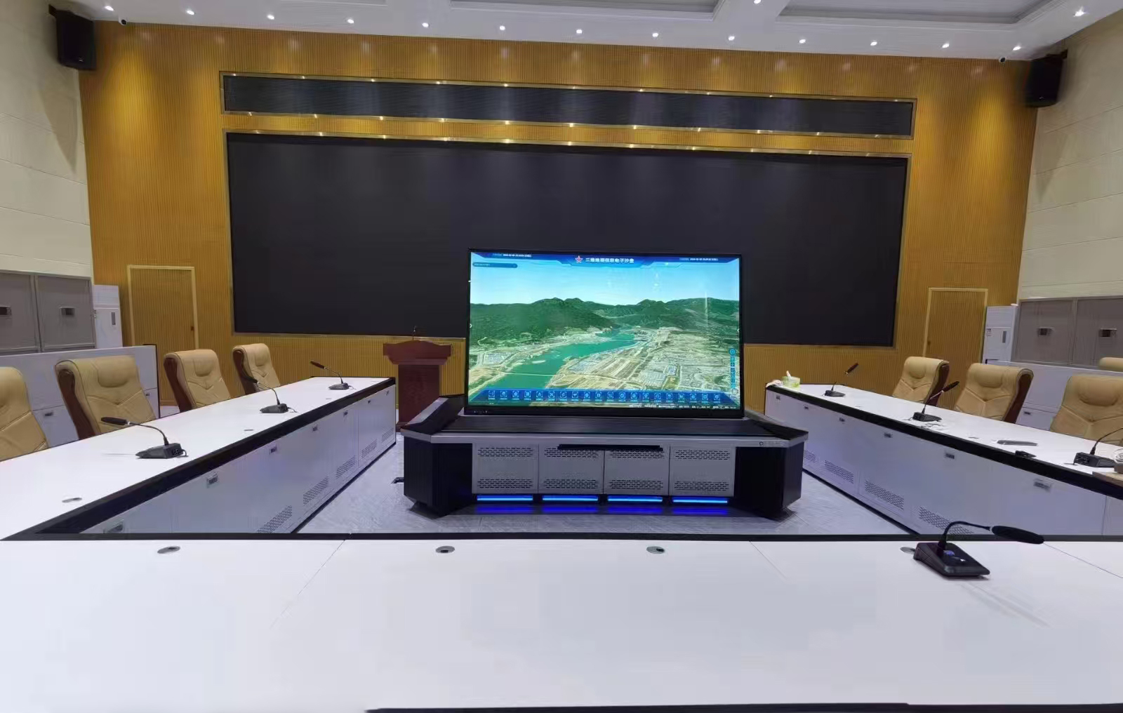 LED显示沙盘是如何创造出震撼的视觉效果